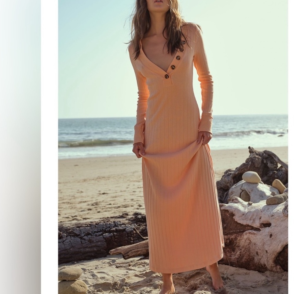 FP Beach Maxi Dress Olive - Picture 5 of 8